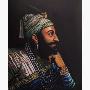 Portrait Of Shivaji Maharaj