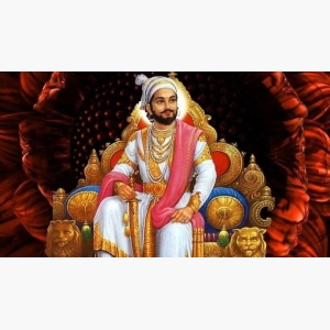Shivaji Maharaj Real Painting