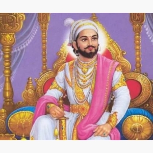 Shivaji Maharaj Real Painting