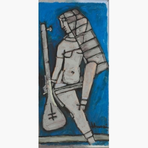 Saraswati By Mf Husain