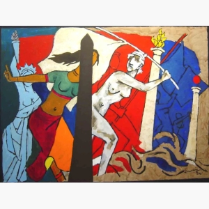 Mf Hussain Famous Paintings