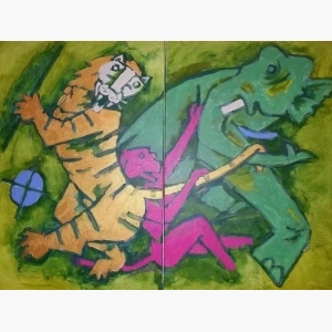 Mf Hussain Famous Paintings