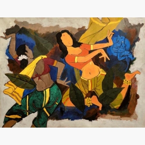 Untitled (Portrait of Ibn Zainab) By Mf Husain