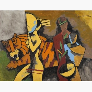 Paris Suite By Mf Husain