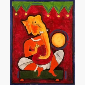 Ganesha By Mf Husain