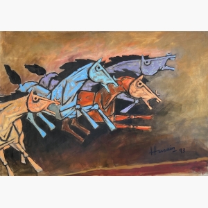 Mf Hussain Best Paintings