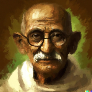 Mahatma Gandhi Painting