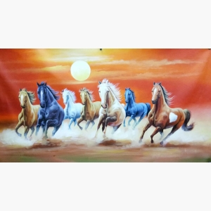 7 Horses Painting Vastu