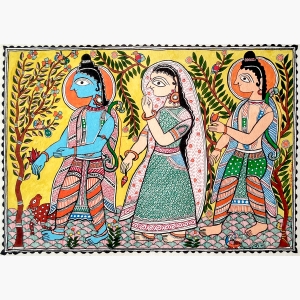 Traditional Madhubani Painting
