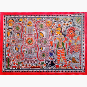 Traditional Madhubani Painting