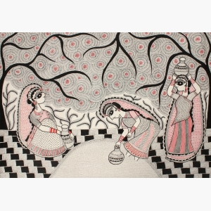 Traditional Madhubani Painting