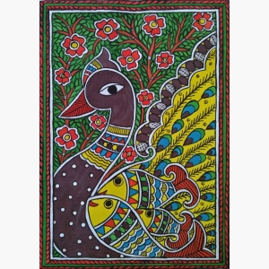 Traditional Madhubani Painting