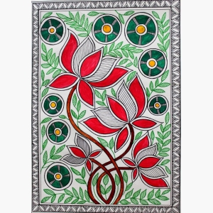 Traditional Madhubani Painting