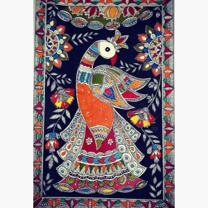 Traditional Madhubani Painting