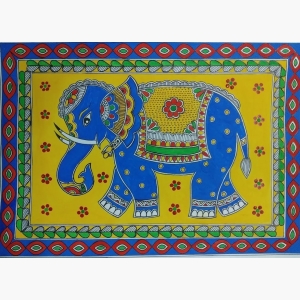 Traditional Madhubani Painting