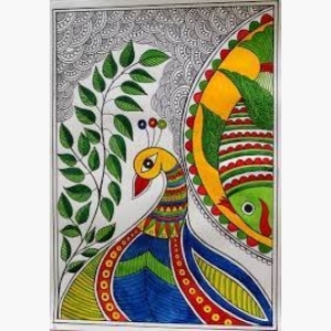 Traditional Madhubani Painting