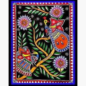 Traditional Madhubani Painting