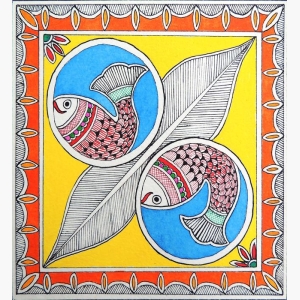 Modern Madhubani Art