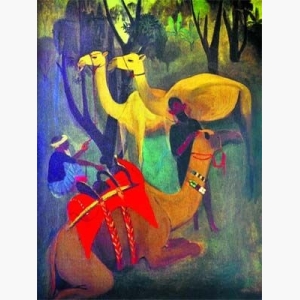 An Indian Artist Family Of The Twentieth Century