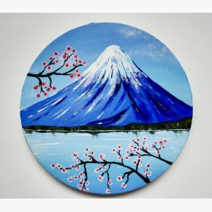 Circular Painting Canvas