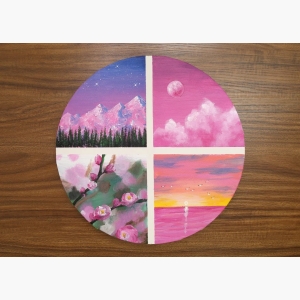 Round Shape Painting