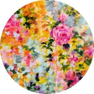 Round Canvas Painting