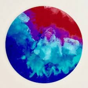 Round Canvas Painting