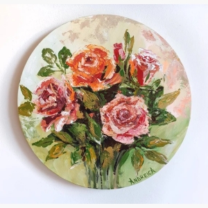 Circular Painting Canvas