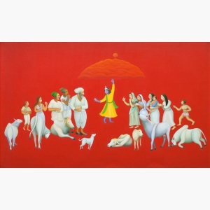 Manjit Bawa Canvas Prints