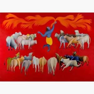 Manjit Bawa Canvas Prints