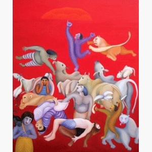 Manjit Bawa Canvas Prints