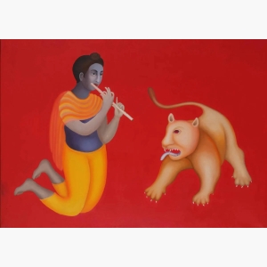 Manjit Bawa Canvas Prints