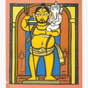 Siva Holding Ganesha