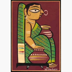 Woman With Water Pots