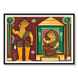 Jamini Roy Drawing