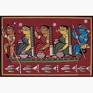 Jamini Roy Drawing