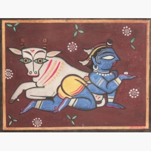 Jamini Roy Krishna Painting