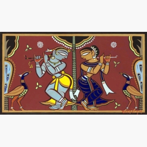 Jamini Roy Krishna Painting