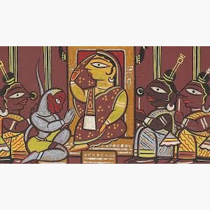 Jamini Roy Painting