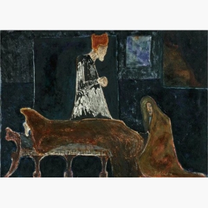 rabindranath tagore death scene poster