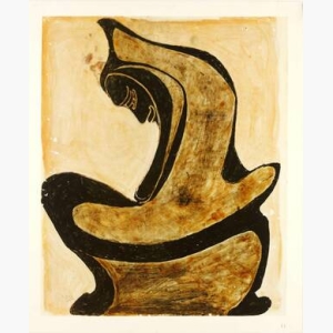 Lithograph, reproduction of drawing