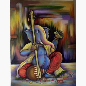 Modern Ganesha Painting