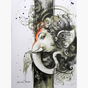 Ganesha Painting New