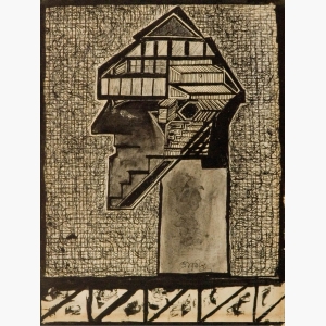 Head Study (Geometric)