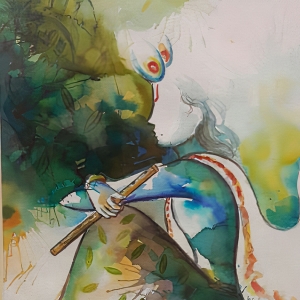 Radha Krishna Painting