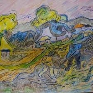 Two Peasants Painting