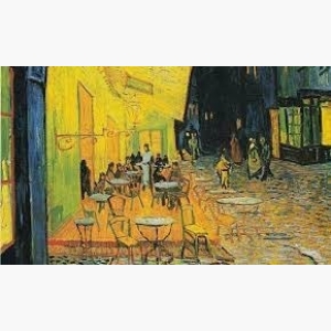 Café Terrace At Night