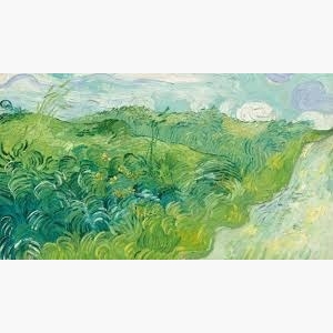 Green Wheat Fields, Auvers