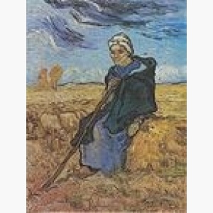 Shepherdess, The (After Millet)