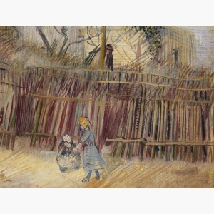 Street Scene In Montmartre